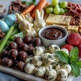 Spring Charcuterie Easter Treat Board