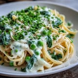 Spring Pasta Lemon Cream Peas