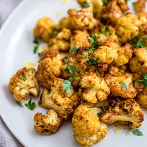 Crispy roasted cauliflower with smoky paprika, a comforting and healthy snack right from the oven.