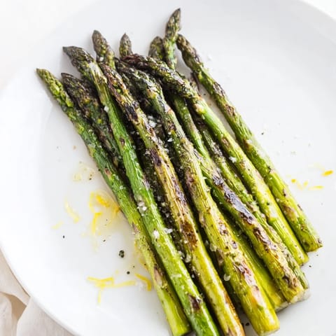 Grilled Asparagus with Lemon