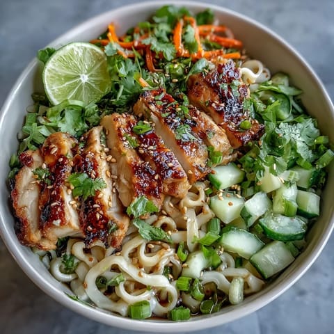 Asian Chicken Noodle Bowl
