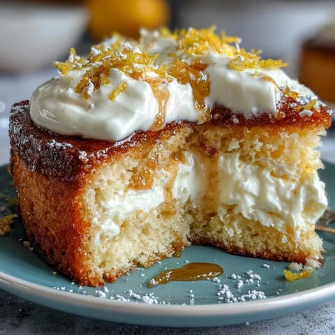 Zesty lemon tart with buttery shortcrust pastry, golden and glistening—ideal for a bright, refreshing dessert.