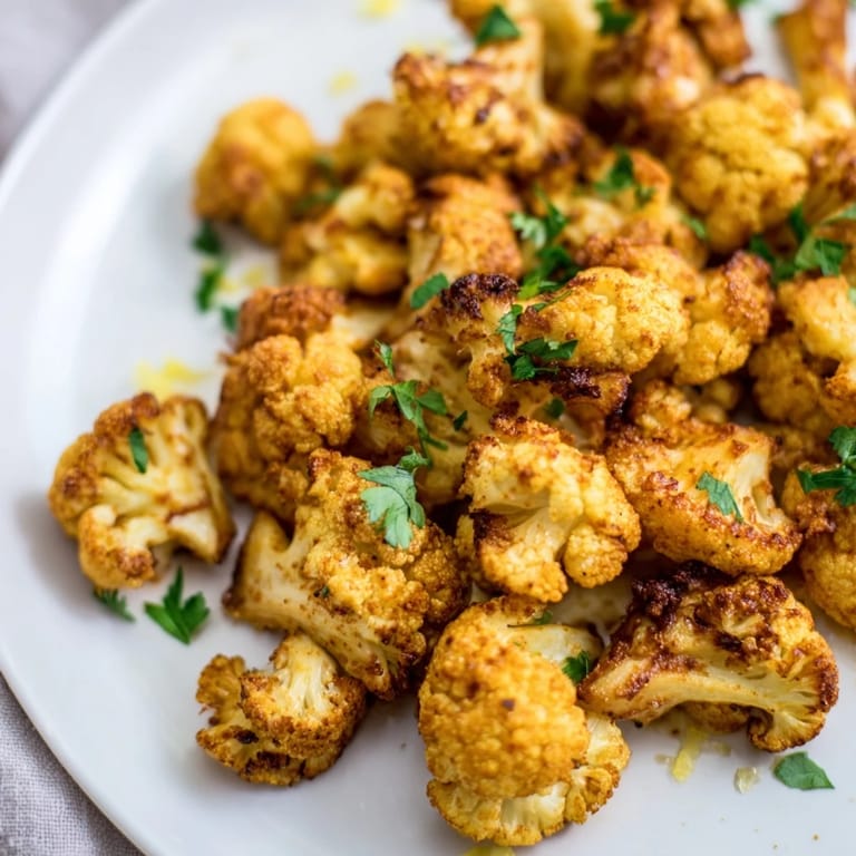 Crispy roasted cauliflower with smoky paprika, a comforting and healthy snack right from the oven.