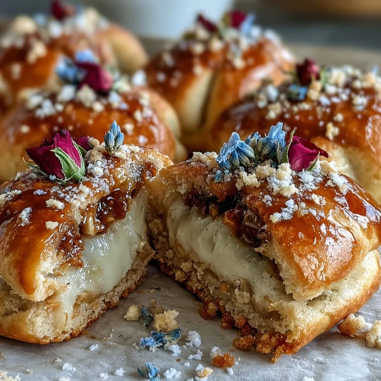 Delicate floral shortbread cookies, perfect for celebrating Mother's Day with elegant, edible blossoms.