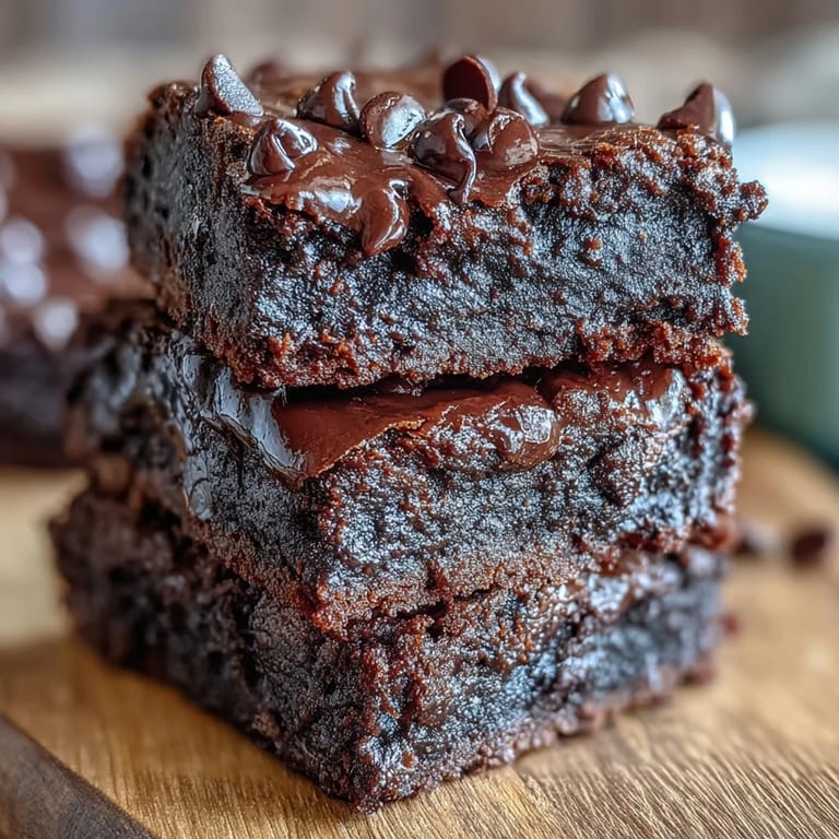 A plate of warm Fiber-Maxxing Bean Brownie Bites, a healthy dessert treat.